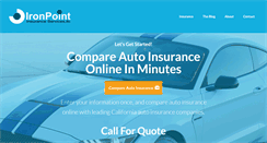 Desktop Screenshot of ironpointinsurance.com